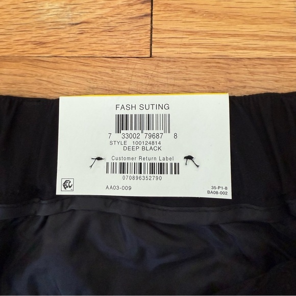 NWT INC International Concepts Women’s Black Elastic Waist Joggers Size Medium - Picture 7 of 9